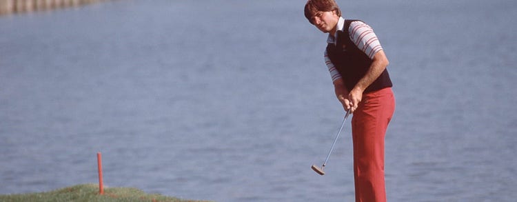 Fred Couples wins THE PLAYERS 1984 with a second-round course-record 64