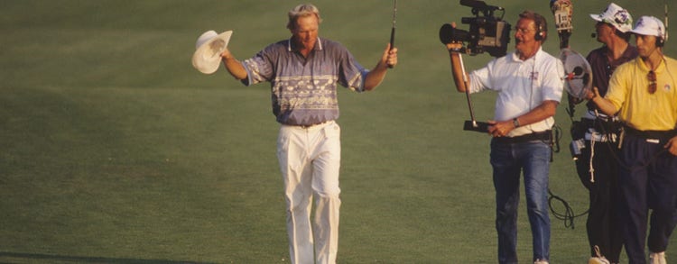 Greg Norman birdies No. 18 to win the 1994 PLAYERS Championship