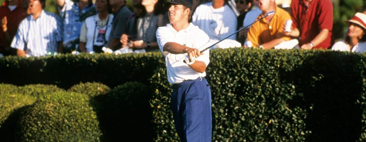 Justin Leonard claims THE PLAYERS Championship 1998 title